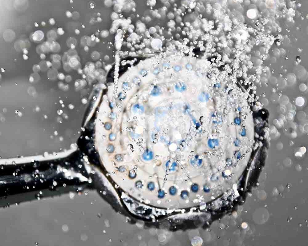 Cleaning A Shower Head
